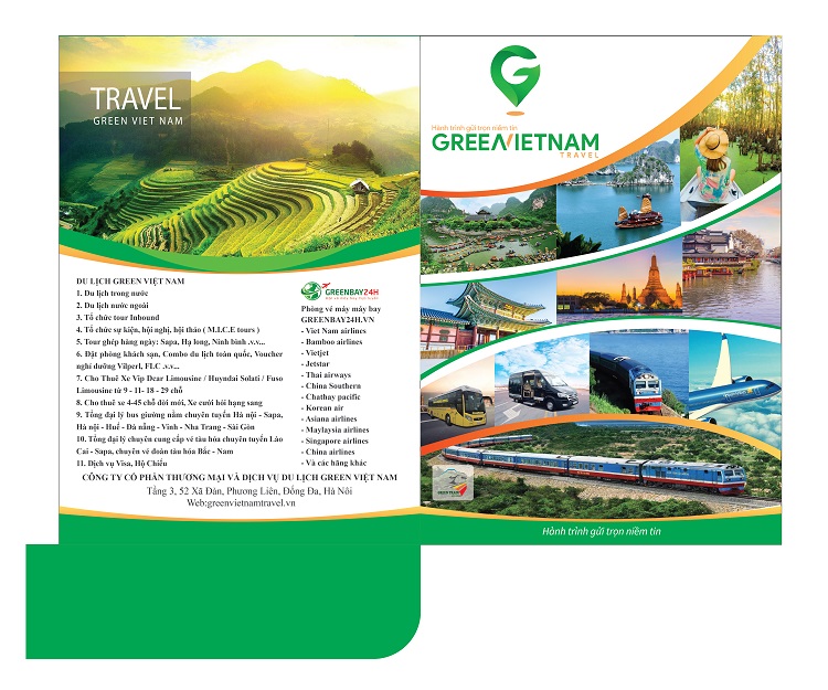 Mẫu kẹp tài liệu travel